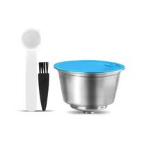 Refillable Coffee Capsule For Dolce Gusto Machine Reusable Stainless Steel Filter Cup Nespresso Coffee Maker Accessories