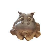 Garden Water Feature Animal Statue Pipe Pond Sprinkler Pipe Decoration Gift One Size
