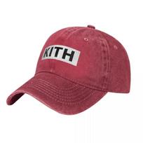 Kepurės Kith Mados Beisbolo Su snapeliu Unisex Kepurė Moteriška Moteriška One Size