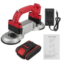 60-120 mm plytelių vibratoriaus plytelių plytelių mašina 5 greičių reguliuojamas siurbimo puodelis Automatinis grindų vibratoriaus išlyginimo įrankis su baterija 1*Battery