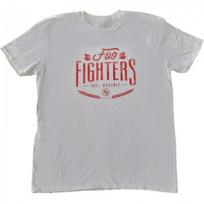 Foo Fighters Unisex Adult 100% Organic Cotton T-Shirt S juoda