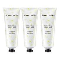 Royal Skin Lašo Formos Rankų Kremas Gardenia Giliai Drėkinantis & Gaivinantis 60ml x 3 vnt. white