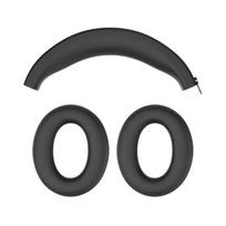 Suitable for QCY H2 Pro Wireless headsets Silicone Protective Cover Zipper head beam protective cover 360° All-round Protection