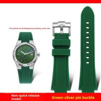 AI1108 Greito atsegimo metalinis adapteris Silikoninė laikrodžio apyrankė Maurice Lacroix AIKON AI6008 AI6007 AI6038 AI6058 AI1018 Laikrodžiui Guminė apyrankė For AI6007