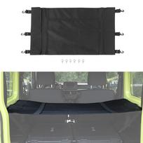 Galinės bagažinės užuolaidėlės dangtelio laikymo krepšio organizatorius Suzuki Jimny JB64 JB74 2019-2026 m. Bagažinės krovinių tvarkymo priedai juoda