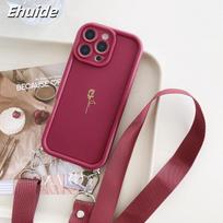 Rožės dirželio dėklas Xiaomi Redmi Note 14 13 14C 14S 15C 15 Mi 14T 13T 12T 15T Mados Crossbody Dirželis Laidas Kelioninis Minkštas Dangtelis Redmi Note 14 5G&Case & Strap