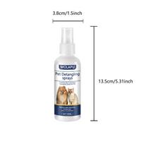 Cat and Dog Hair Tangle Prevention Spray – Leave-In Conditioner to Detangle Pet Hair. A Professional Formula Specifically Designed f