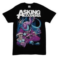 Asking Alexandria Unisex Adult Devour T-Shirt S juoda