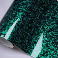 Forged Carbon Fiber Vinyl Wrap - High Gloss Chameleon Sticker for Car Interior and Exterior