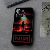 Nine Inch Nails NIN telefono dėklas iPhone 16 17 11 15 14 13ProMax 12 Pro Xs Max Mini Xr 8 6s Plus Funda dangteliai iPhone 15 Pro
