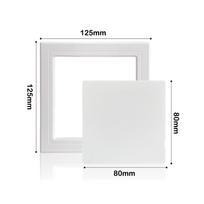 Box Door Lock Self-adhesive Access Panel Door Plastic Removable Inspection Hole White Wall Access Doors Doors Wall Ceiling