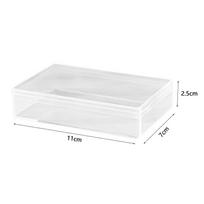 Thickened Acrylic Storage Box Rectangular Transparent Box Multisize Food Candy Storage Container Protection Showcase Packing Box