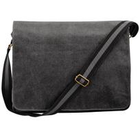 Quadra Vintage Canvas Despatch Bag - 14 Litres One Size geltona