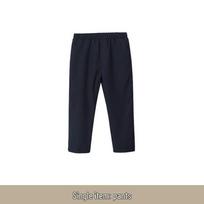Children's Spring & Autumn Formal School Uniform Set: Kindergarten to Primary 140 cm ilgos kelnės spalva