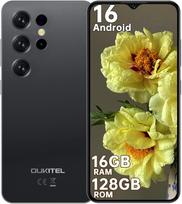 OUKITEL C2 atrakintas mobilusis telefonas 2025-6,52  ekranas išmanusis telefonas, 16GB + 128GB / 1 TB, 5000 mAh baterija, 13 MP kamera juoda