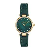 Watch PARK Dark Green Dial Dark Green Leather Strap 14503534 [Coach][Authorized Import] Women's