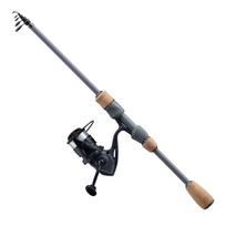 „Shimano Buena Vista Combo S56L“ ritės ir meškerės komplektas, pilkas, pilka spalva