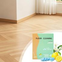 12pcs Sheets Floor Cleaning Tablets Lemon Scented Multi-Surface Floor Cleaner For Mopping Pet Kid Safe Formulas Cleaning Tablet China Mainland