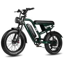 Elektrinis dviratis - Maxturn MX10 - 500 W variklis - 48V 13,5Ah baterija - Nuvažiuojamas atstumas 80–100 km - 20  ratai - žalias žalia