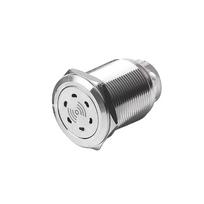 Naujas 16 mm metalinis garsinis signalizatorius, aukštas decibelų DB, nerūdijančio plieno signalinis indikatorius, 12V 24V garso ir šviesos signalizacija ruda