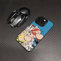 A-Asterix Y-O-Obelix Phone Case For IPhone 16 15 14 13 12 11 17 Pro MAX Plus Pro Matte Shockproof Cover iPhone 16