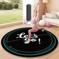 Silent Round Jump Rope Fitness Mat