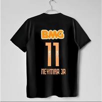 2026 m. Pavasaris ir Vasara BMG Neymar Jr 11 Oficialūs Futbolo MarškinėliaiAukščiausios Kokybės Futbolo Gerbėjų AprangaGrynos Medvilnės Marškinėliai 2XL