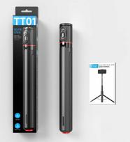 Tt01 Automatinis iššokantis selfie lazdos trikojis Paslėptas telefono laikiklis Ištraukiamas 52,36  Mobiliajam telefonui Su Bluetooth magnetiniu nuotolinio valdymo pulteliu