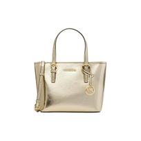 Michael Kors MK Jet Set Auksinės Detalės Poliuretano Mini Pečių Krepšys per Petį Moteriški Krepšiai Šviesiai Auksinis 35H3GTVT0M-0705 Basic Set (Bag+Dust Bag)