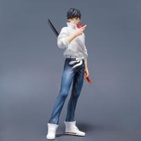 21cm/8.27in Jujutsu Kaisen Anime Figūrėlė Okkotsu Yuta Veiksmo Figūrėlės Pvc Statulėlė Darbalaukio Ornamentas Kolekcinis Modelis Žaislai Dovanos gray
