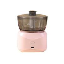 Compact Electric Baby Food Maker: Automatic Blender & Meat Grinder for Smart Cooking rožinė