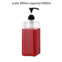 500Ml/1000Ml skysčio dozatorius su skalsių kavos sirupo lašintuvu su hidraulinio siurblio antgaliu, virtuvės medaus indeliu