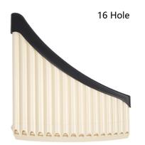 1 vnt. Pan fleita 16/18 vamzdelių Panpipes AC tonas Derinama Flauta Abs Rumuniškas pagrindas Panflute Profesionali Pan fleita Muzikos instrumentas 16 Hole-Beige