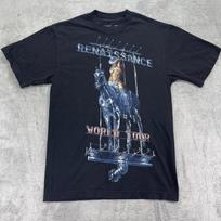 Beyonce Renaissance World Tour T Shirt Womens Small Black Cotton Graphic Print XL