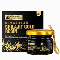 Multani Essentials Himalayan Shilajit Gold Resin 20g 1 Pack Ayurvedic Resin Blend with Herbs & Gold Extract Vitality Support