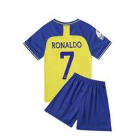 2023 Ronaldo vaikiškas marškinėlis - Rijadas Namų 7 numeris, Nacionalinė komanda, Dydžiai 14-30 Size 16/100