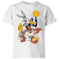 Space Jam Grupės nuotrauka Vaikų marškinėliai - Balti - 3-4 metai 100