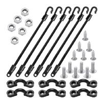 Elastics Cord Mounting Canoes Bungees Hook Lashing Shock Cord Hook Bungees Hook for Marine Activity 1