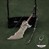 God of War Weapon Kratos Blade of Chaos Ghost of Sparta Activity Figure Sword Keychain Model Ornament Doll Toy designed for Boys Children Present