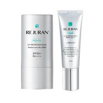 Rejuran Healer Apsaugos nuo saulės rinkinys (2 vnt.) (Apsauginis kremas nuo UV spindulių 40 ml + Apsauginis balzamas nuo saulės 19 g) – PDRN apsauga ir atgaivinimas Sun Care Duo (Cream 40ml + Balm 19g) white