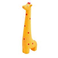 Latex Animal Dog Toy Squeaky Giraffe Elephant Dogs Chew Toy Teeth Cleaning Toy for Aggressive Chewers Fetch Tug-of-War Giraffe
