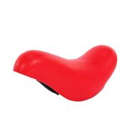 Comfortable Balance Bicycle Seat Replaceable Kids Bike Saddle Kids Bicycle Seat Cushion  Riding raudona