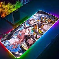 Zenless Zone Zero Mouse Pad Gaming Rgb Mousepad Backlit Animal Keyboard Gamer Girl Xxl Laptop Mat Table Pads Deskpad RGB600x300x3mm