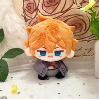 Genshin Impact Plush Dolls Columbina Sandrone Lyney Kazuha Kaveh Bag Pendant Keychain Cartoon Anime Figure Stuffed Toys Gift 10cm