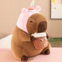 30CM Capybaras Stuffed Animals Doll Capibara Cosplay Bread Unicorn Dinosaur Plush Toy Room Decoration Sofa Plush Pillows 30cm