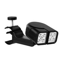 LED kepsninės šviestuvas itin ryškus, didelis liumenų skaičius, reguliuojamas kampas, karščiui atsparus, vandeniui atsparus, daugiafunkcis BBQ šviestuvas, dviračio žibintas juoda