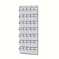 Shoe Rack Holder Storage Bag Large Capacity Foldable Design Simple Installation Over-the-Door Hanging Shoe Organizer balta