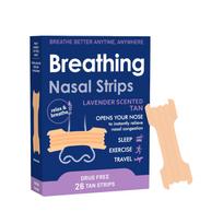 Breathe Right Nosies juostelės, Ypač stiprios, Nosies juostelės, Padeda sustabdyti knarkimą, Sprendimas nuo knarkimo be vaistų One Size