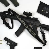 Šautuvo diržas RAGNAROK RAGNARR Gen.II Single-Two Point Padded Sling Black, HK Snap Hook
