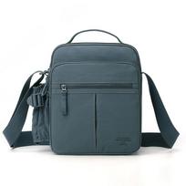 Men's Multi-compartment Multi-functional One-shoulder Crossbody Tote šviesiai pilka spalva